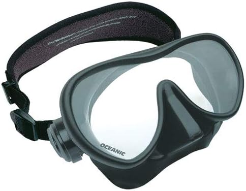 OCTOMASK - Frameless Dive Mask for GoPro, Black